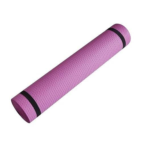 CABLEPELADO - Esterilla de yoga Antideslizante para entrenamientos - Alfombra - tapiz - colchoneta - Esterilla Pilates - foam - gimnasio - deporte - 61x183 cm - Rosa