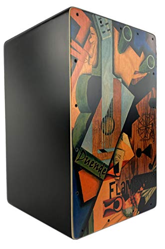 Cajon Flamenco Edición limitada Amazon con funda tipo mochila incluida.