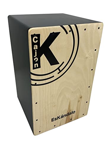 Cajon Flamenco EsKandalo Estudio (TAPA NATURAL)