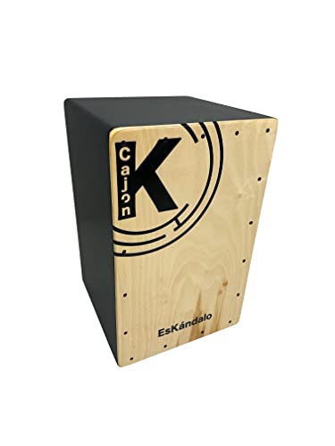 Cajon Flamenco EsKandalo Estudio (TAPA NATURAL)