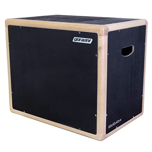 Cajón Pliometrico Titan | Antideslizante | Entrenamiento Crossfit, Plyo Box, cajón para Saltos (L (76x60x50cm))