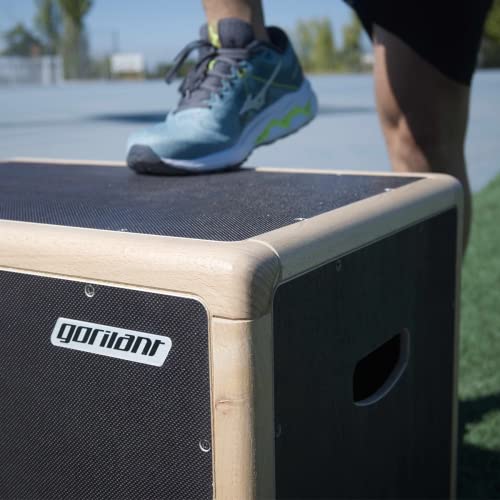 Cajón Pliometrico Titan | Antideslizante | Entrenamiento Crossfit, Plyo Box, cajón para Saltos (L (76x60x50cm))