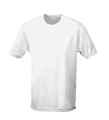 Camiseta transpirable “Just Cool”, alto rendimiento antisudor Blanco blanco M