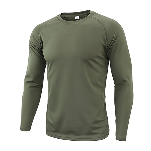 Camisetas Hombre, Camiseta Elegante Personalizadas Camiseta Tecnica Roja Moto Camiseta Manga Larga Sin Capucha Entrenamiento Basicas Camiseta Deporte Brasil Camiseta Termica Sudaderas Militar