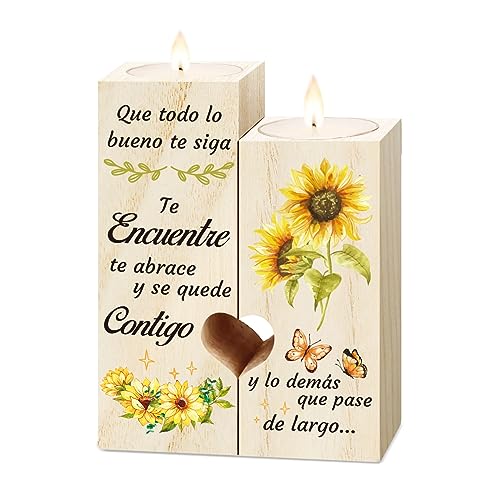 Candelabro para Cumpleaños, Regalos Originales para Mujer, Amiga, Madre, Hermana