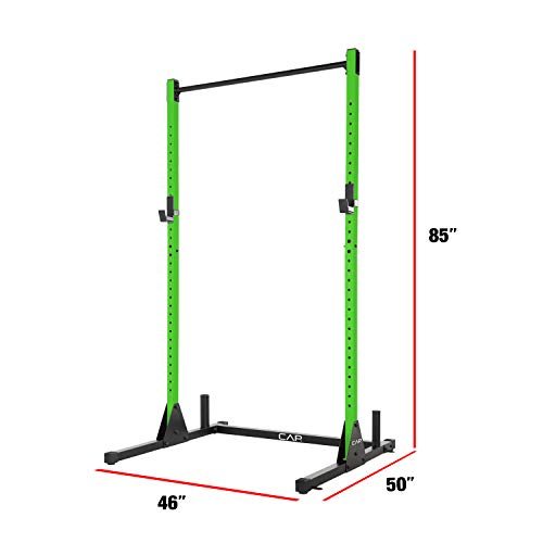 CAP Barbell FM-905Q Color Series Power Rack Soporte de ejercicio, Verde