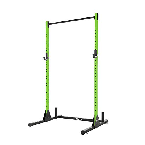 CAP Barbell FM-905Q Color Series Power Rack Soporte de ejercicio, Verde