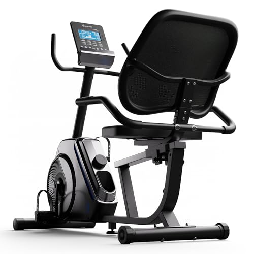 Capital Sports Bicicleta Estatica Eliptica para Casa, Bici Elíptica Magnética para Mujeres y Hombres, Máquina de Abdominales con Soporte para Tablet y Bluetooth