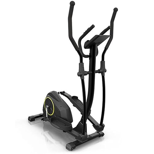 Capital Sports Helix Air - Bicicleta elíptica, Volante de inercia 12kg, 24 Niveles, Correa de tracción, Pulsómetro, Soporte Tableta, Certificación TÜV, Tecnología MagResist, hasta 120kg, Granito