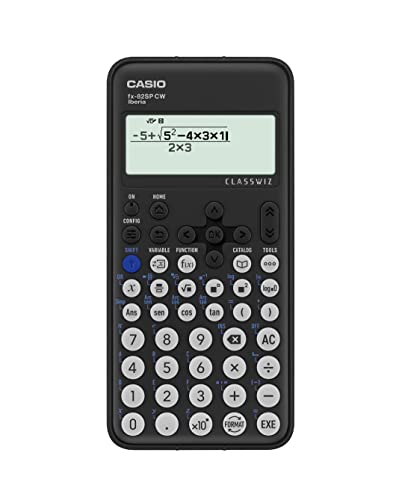 Casio FX-82SP CW - Calculadora Científica, con Jess Wade ilustrada por Coco Escribano, Recomendada para el Curriculum Español y Portugués, 5 Idiomas, más de 300 Funciones, Color Gris Oscuro