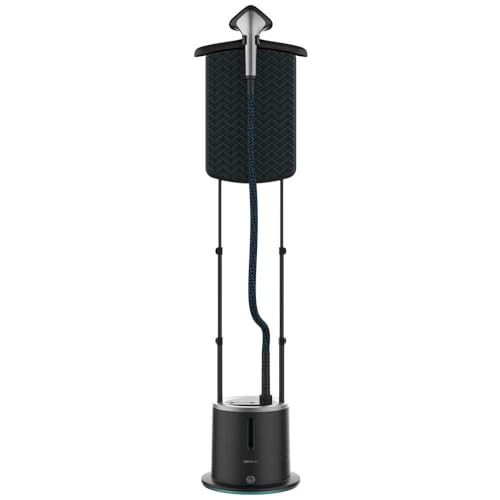 Cecotec Centro de planchado vertical IronHero 2000 Vertical Station, 2000W, Vapor continuo de 47 g/min, Depósito extraible 1,7L, Fast Steam, 5 Programas, Precision Tip, Ruedas 360º