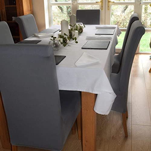 CENBEN 6 Piezas Fundas para Sillas de Comedor o Cocina,Cubiertas de Sillas Espesas Modernas Elásticas Extraíbles y Lavables Fundas Sillas de Comedor para el Hogar Restaurante Bar Etc(Gris)