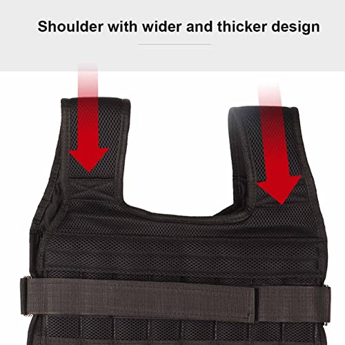 Chaleco Con Peso 15KG Chaqueta De Entrenamiento De Fuerza Chaleco De Malla Transpirable Con Peso Chaqueta Con Peso De Construcción Muscular Chaleco De Entrenamiento De Fuerza De Entrenamiento Transpir