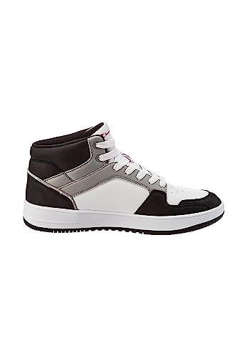 Champion Rebound 2.0 Mid, Zapatillas Deportivas Hombre, Bianco Grigio Nero Ww014, 41 EU