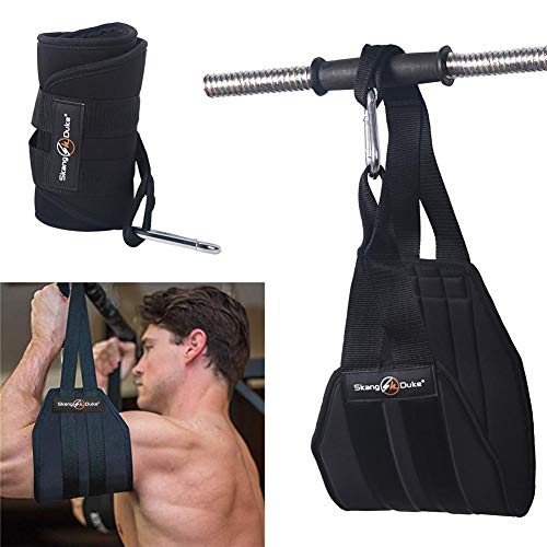 Chen0-super cabestrillos para Colgar Abdominales Primera Calidad, Equipo Entrenamiento Abdominal Resistente al desgarro, Soporte para Brazos Alta Resistencia, Acolchado para los Brazos