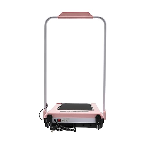 Cinta de correr plegable para el hogar, pantalla LED de 500 W, almohadilla de caminar ultraplana bajo el escritorio, resistente y duradera, 0,8 – 10 km/h, con alfombrilla antideslizante para el hogar,