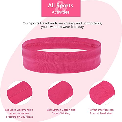 Cintas de Pelo Yoga,13 PCS Elástico Diademas de Algodón Cinta Pelo para Cabello Diademas Deportivas para Mujeres Niñas Jogging Fitness Deporte Entrenamiento Accesorios para Cabello