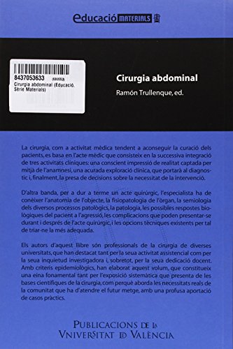 Cirurgia abdominal: 54 (Educació. Sèrie Materials)