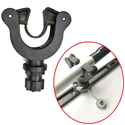 Clip de nailon premium para kayak, canoa, soporte para pista, bloqueo de remo, abrazadera de agarre para remos de barco, utiliza base para sujetar a pista/riel de kayak (no incluido)