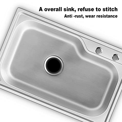 Commercial Catering Sink，Cocina independiente de acero inoxidable Fregadero de una，con Grifo,Fregadero Exterior Jardin con Patas, Apto Para Restaurante, Lavandería, Bar, Casas De Alquiler. ( Size : 54