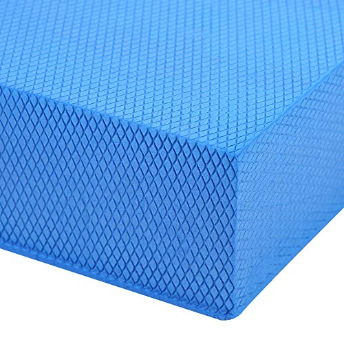 Cómoda Almohadilla de Yoga sin Olor para Gimnasio Durable para Gimnasio(S, azul)