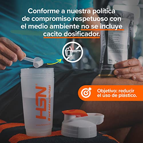 Concentrado de Proteína de Suero de HSN Evowhey Protein 2.0 | Sabor Chocolate Blanco y Cacahuete 500 g = 17 Tomas por Envase | Whey Protein Concentrate | No-GMO, Vegetariano, Sin Gluten ni Soja