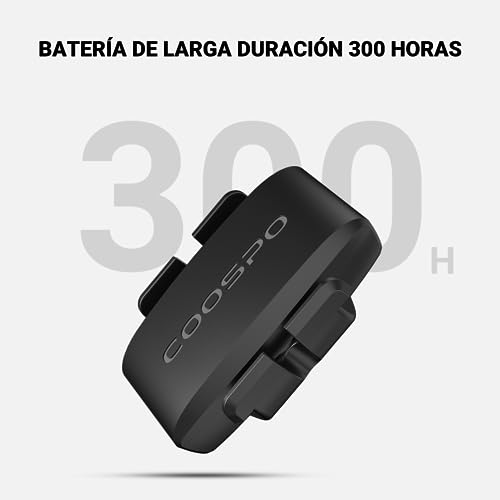 COOSPO BK9C Sensor de Cadencia para Ciclismo, Bluetooth5.0 Ant+ y 300H Duración de la Batería Resistente al Agua IP67，Cadence Sensor Inalámbrico de RPM de Bicicleta