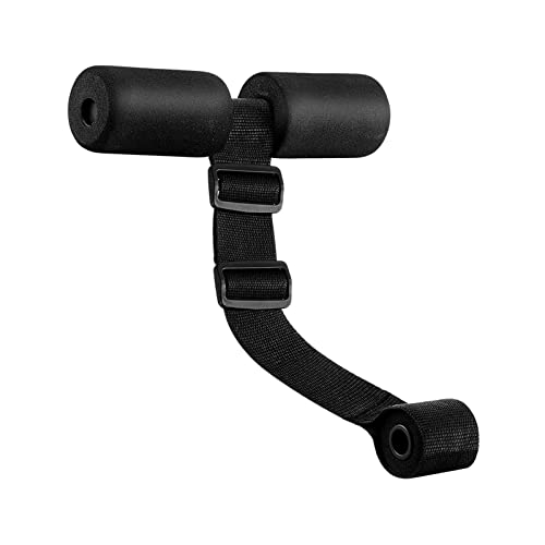 Correa Ajustable para isquiotibiales - Cinturón Ejercicio para Soporte pie para Abdominales | Material Grueso y Resistente, Equipo Entrenamiento para Curl nórdico,