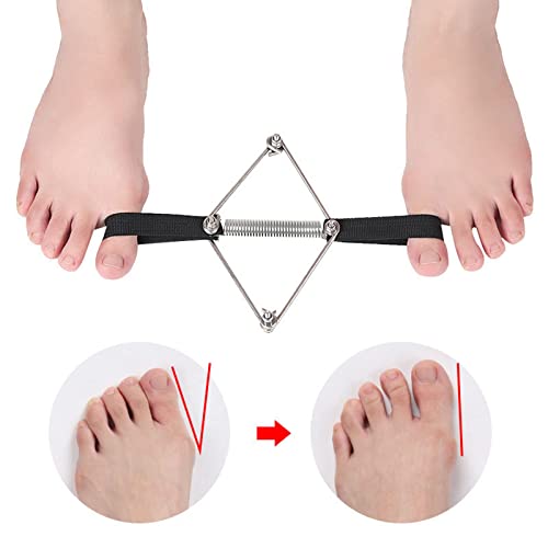 Corrector de juanetes elástico del dedo del pie enderezador del dedo del pie ejercitador para martillo dedos de los pies de yoga, uso de bienestar para mujeres y hombres, el método Pilates