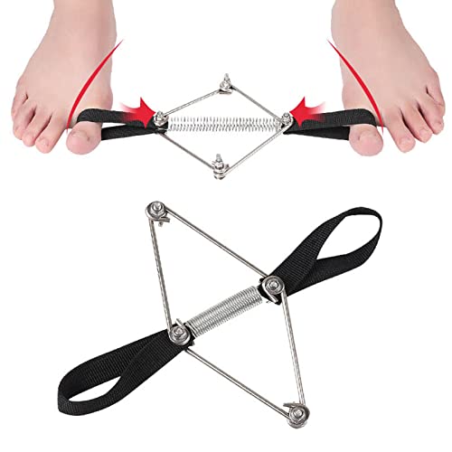 Corrector de juanetes elástico del dedo del pie enderezador del dedo del pie ejercitador para martillo dedos de los pies de yoga, uso de bienestar para mujeres y hombres, el método Pilates