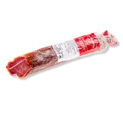 Corsevilla - Lomo de Cebo Iberico - Lomo Iberico - Caña - Embutidos - Gourmet - Sin gluten - Sin Lactosa - Sabor Calidad - Peso Pieza 0.600 gramos aprox.