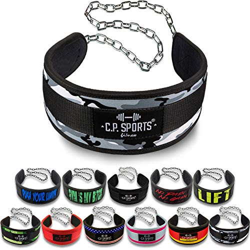 C.P. Sports Cinturón de inmersión Standard G5-1, Cinturón de Peso Extra para Pull-ups y dips