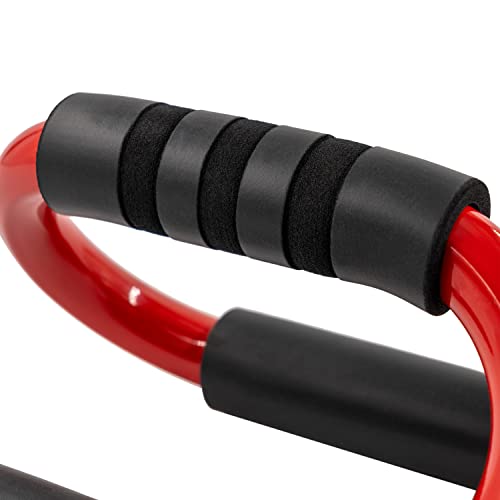 C.P.Sports Premium Push-Up Bars | Asas para Flexiones de Brazos Que no dañan Las muñecas | Ideal para Entrenar en el Gimnasio de casa | Ergonómico y Acolchado | Juego de 2