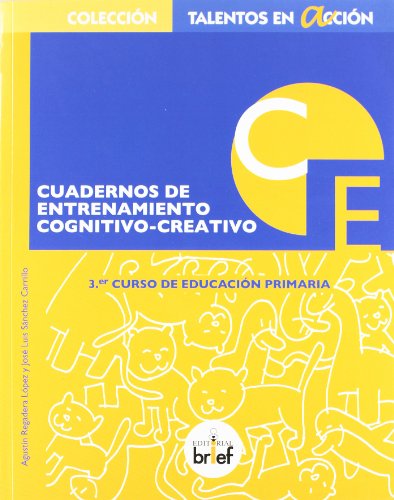 Cuaderno de entrenamiento cognitivo-creativo (3.º de Primaria) (Talentos en Acción) - 9788415204091