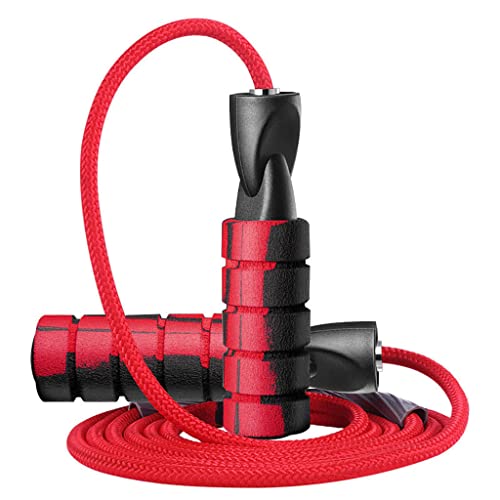 Cuerda de rodamiento ajustable ponderada de salto de algodón Cuerda doble Equipo profesional de fitness y yoga Venta De Aparatos De Gimnasio En Capital (AS Show, One Size)