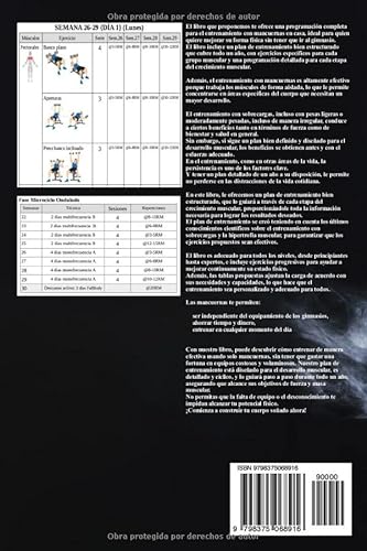 Culturismo. Entrenamiento en Casa con Mancuernas: Un año de rutinas para bodybuilding y fitness