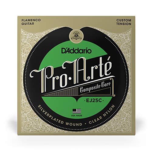 D'Addario Pro-Arte Composite Flamenco Guitar Strings - Clear Nylon