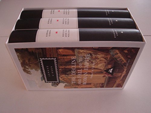 Decline and Fall of the Roman Empire: Vols 1-3: Edward Gibbon (Everyman's Library CLASSICS)