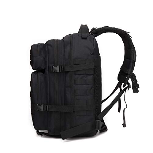 Delgeo Mochila Tácticas Militar, 45L Gran Capacidad Mochila Crossfit, Plegable Impermeable Mochila Supervivencia, Montañismo, Senderismo, Trekking, Acampada, Aventura o Viajes