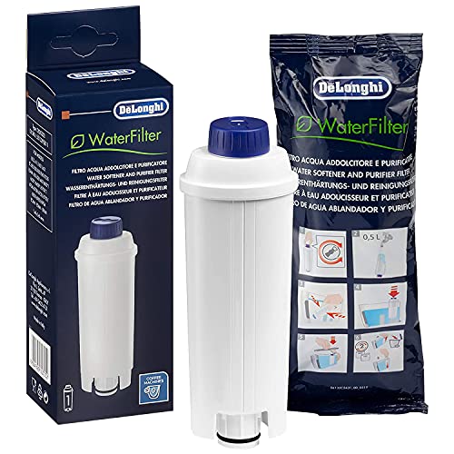 DeLonghi DLSC002 Filtro de agua para cafeteras (paquete de 2)