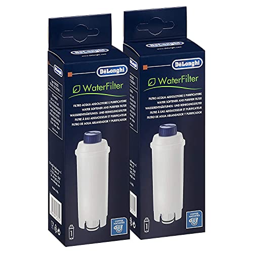 DeLonghi DLSC002 Filtro de agua para cafeteras (paquete de 2)