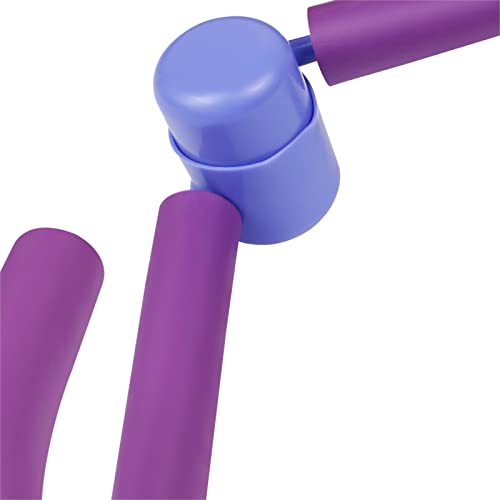 DEPORTE FANS Body Power ,Ejercitador de Muslos,Equipo de Gimnasio en Casa para Perder Peso (Purple)