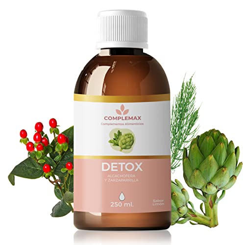 Detox Adelgazante Potente Natural. Diurético Y Drenante Para La Retención De Líquidos Con Alcachofera, Diente De León, Cola De Caballo, Zarzaparrilla Y Vitaminas. 100% Vegano Y Sin Gluten. 250ml.