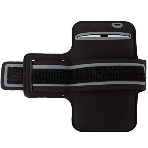 DFV mobile - Funda Brazalete Profesional de Neopreno Premium para Brazo Deporte Correr y Gimnasio para ALLCALL Madrid - Negra