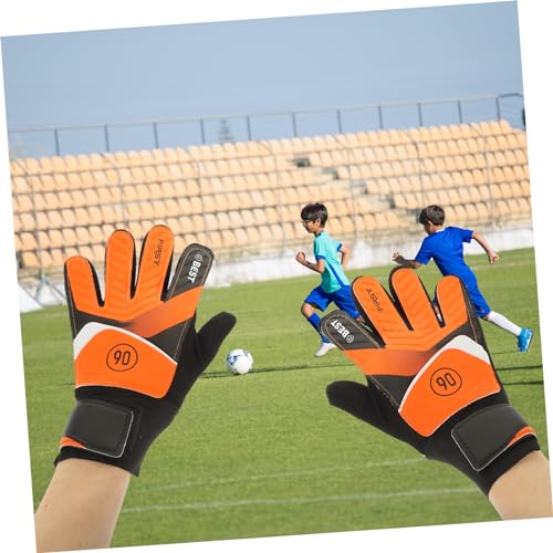 DIKACA 1 Par De Accesorios De Emulsión Guantes Creativos para Porteros Guantes De Entrenamiento para Niños Protector De Manos Dropshipping Guantes De Fútbol ​​Guantes Deportivos