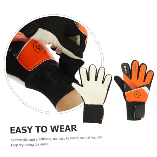 DIKACA 1 Par De Accesorios De Emulsión Guantes Creativos para Porteros Guantes De Entrenamiento para Niños Protector De Manos Dropshipping Guantes De Fútbol ​​Guantes Deportivos