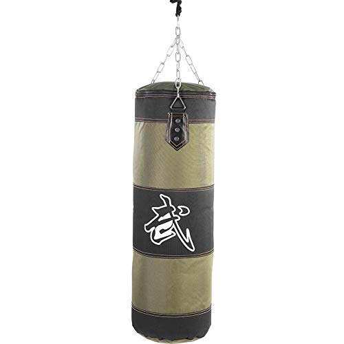 Dioche Bolsa de Arena Vacía, Sacos de Arena Vacíos Bolsas de Arena Kick Punch Bolsa de Entrenamiento de Karate Boxeo Lucha Bolsa de Arena(60CM-Verde)