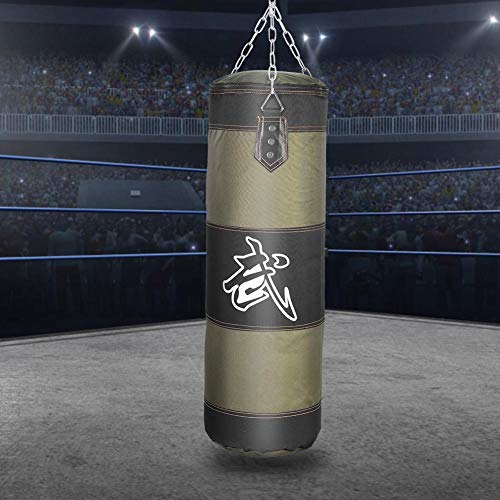 Dioche Bolsa de Arena Vacía, Sacos de Arena Vacíos Bolsas de Arena Kick Punch Bolsa de Entrenamiento de Karate Boxeo Lucha Bolsa de Arena(60CM-Verde)