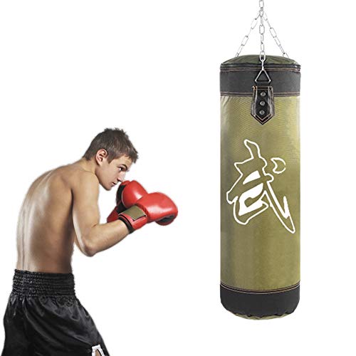 Dioche Bolsa de Arena Vacía, Sacos de Arena Vacíos Bolsas de Arena Kick Punch Bolsa de Entrenamiento de Karate Boxeo Lucha Bolsa de Arena(60CM-Verde)