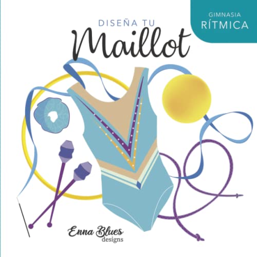 Diseña tu Maillot (Versión Azul): Gimnasia Ritmica